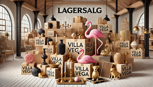 Stort lagersalg hos Villa Vega – vi rydder plass til spennende nyheter!