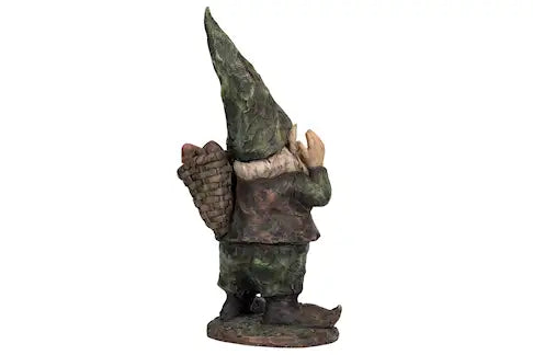 Hagegnom med Kurv – 48 cm