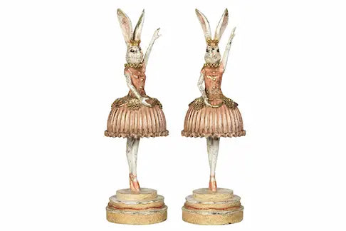Kanin Viktoria – dansende ballerina - 35 cm