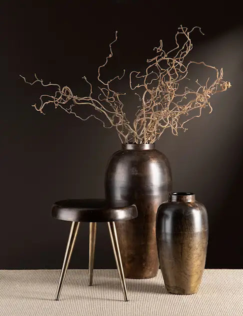 Gulv Vase Viv – Antikk brun, 41 cm