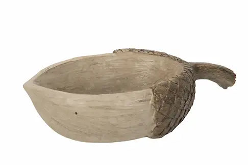 Dekorskål – Eikenøtt, 36 cm