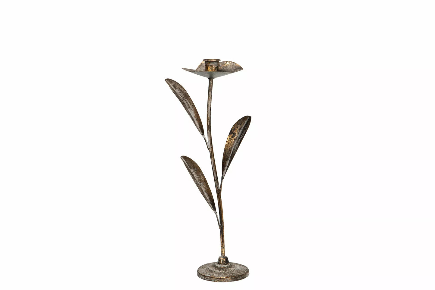 En klassisk lysestake med antikk sjarm - 38cm
