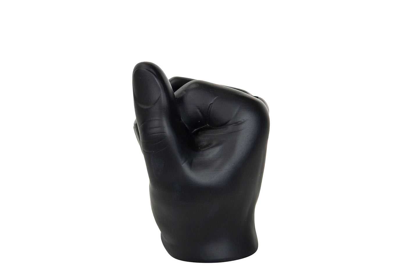 Ljusstake Finger – Skulpturell og Statement-Piece i Matt Svart