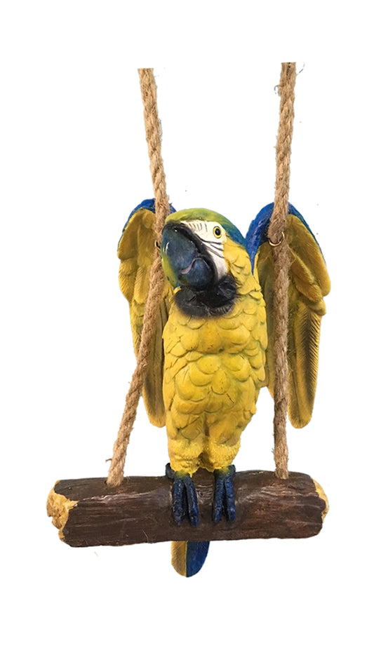 Glenn- Papegøye Swinger - fargerik kunst for hagen