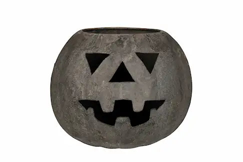 Halloween-lykt i metall – Skummel, sjarmerende og stødig